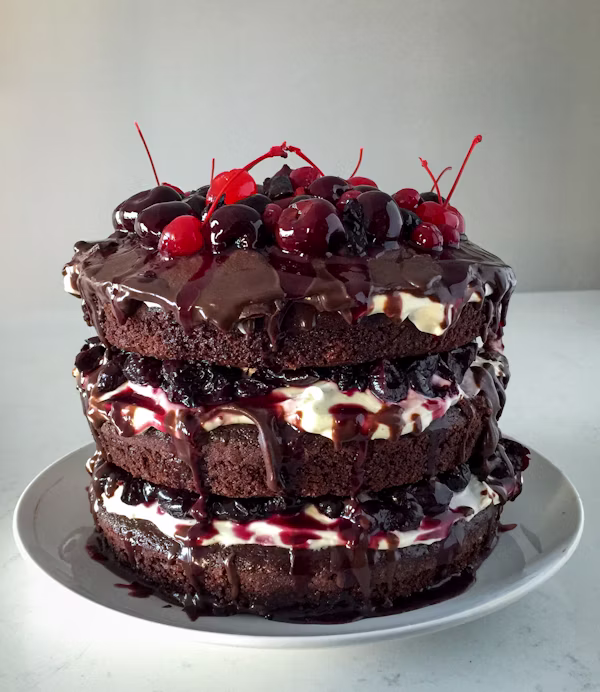 Filter Coffee Dark Truffle Cake