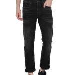 Black Regular Fit Clean Look Jeans