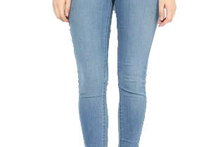 Blue Washed Skinny Fit Jeans