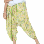 Multicoloured Printed Dhoti Salwar