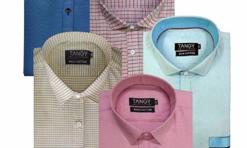 Vasan Pack of 5 Full Sleeves Mens Shirt