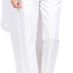 Regular Fit Men's White Trousers