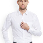White Formal Regular Fit Shirt